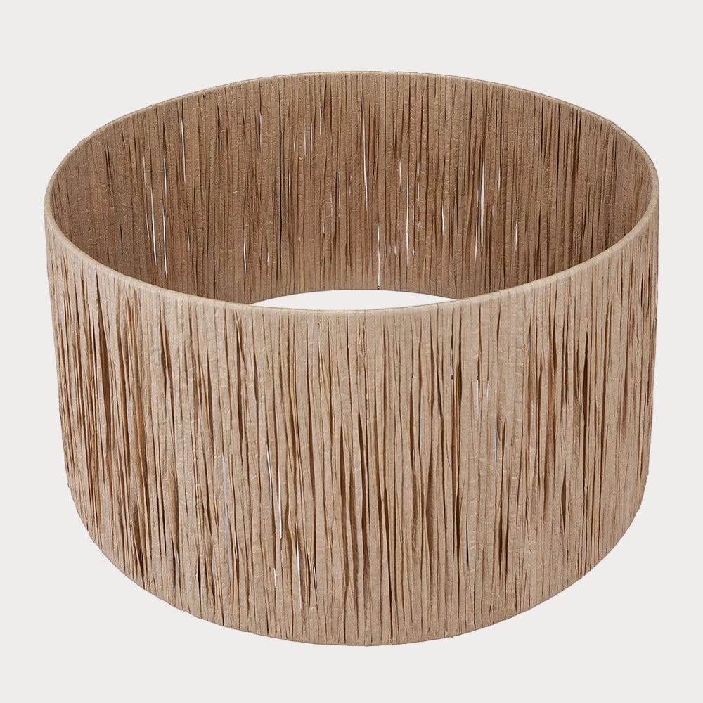 Tilia Natural Raffia Cylinder Shade