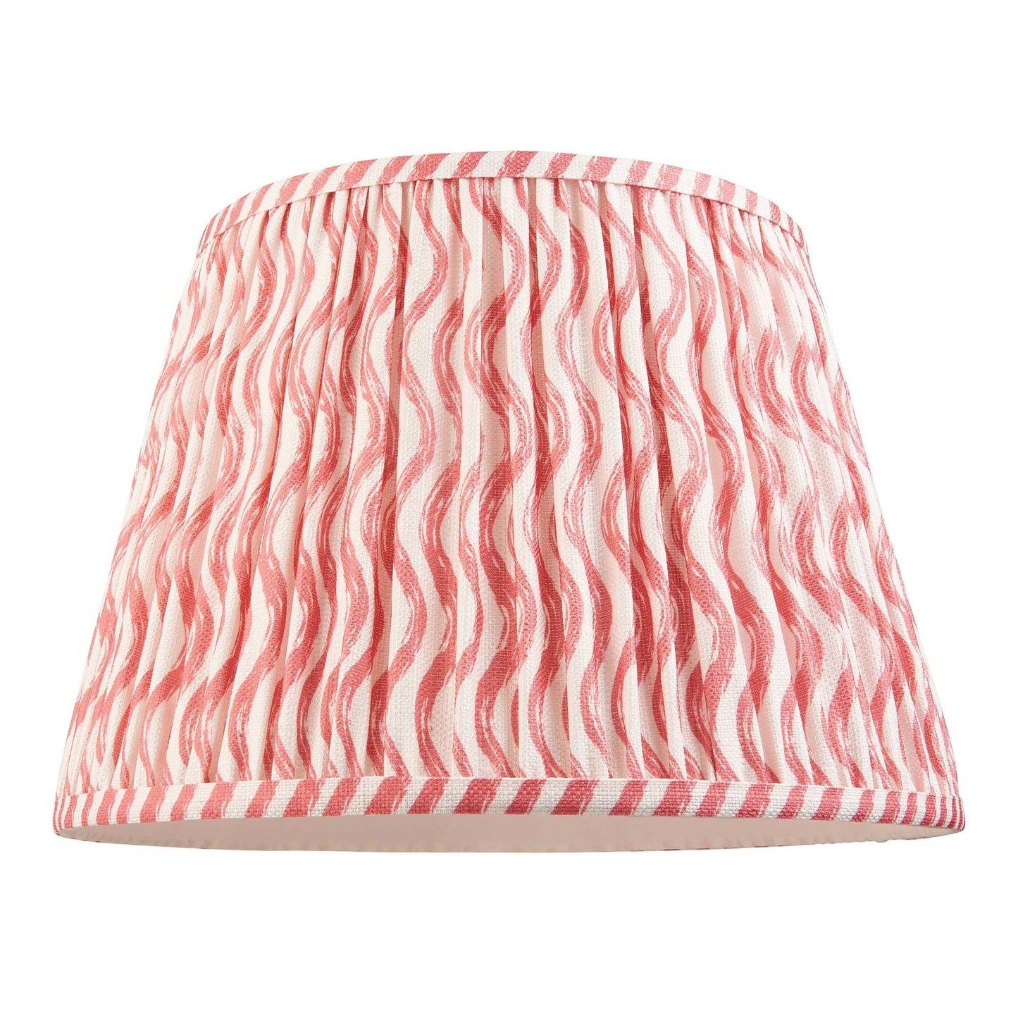 Ripples Pleated Shade - Pink Coral