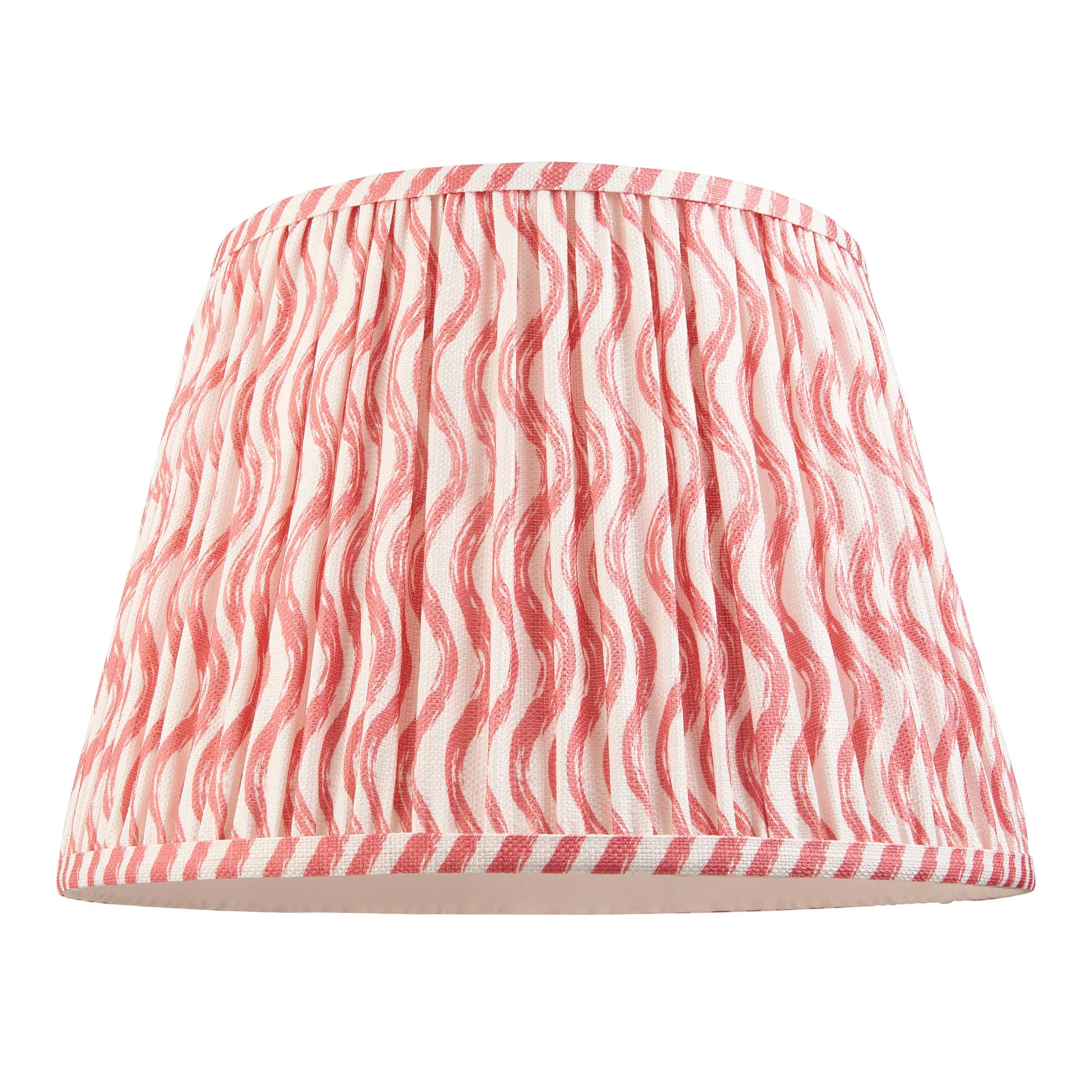 Ripples Pleated Shade - Pink Coral