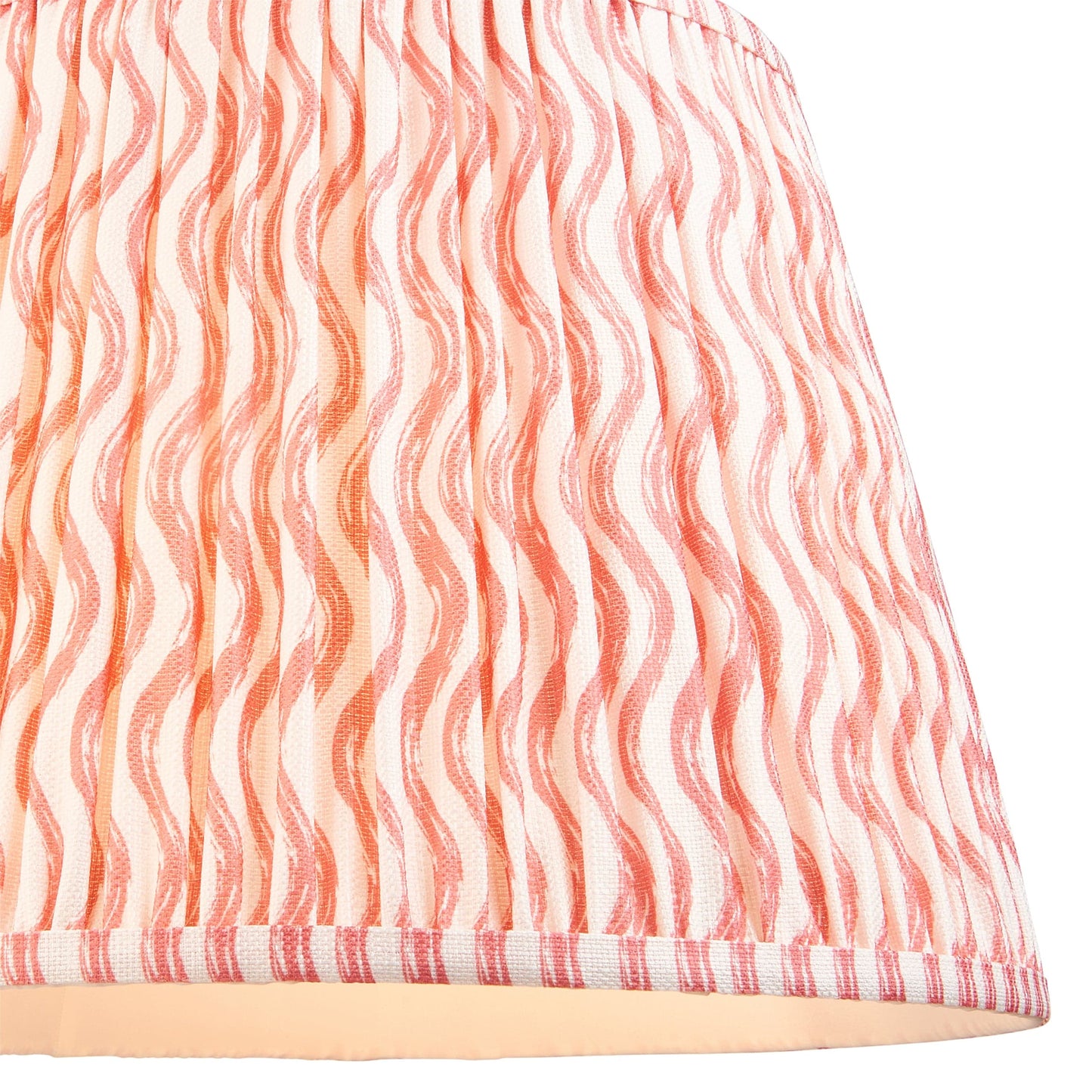 Ripples Pleated Shade - Pink Coral
