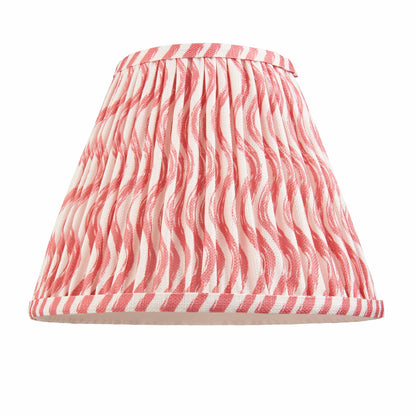Ripples Pleated Shade - Pink Coral