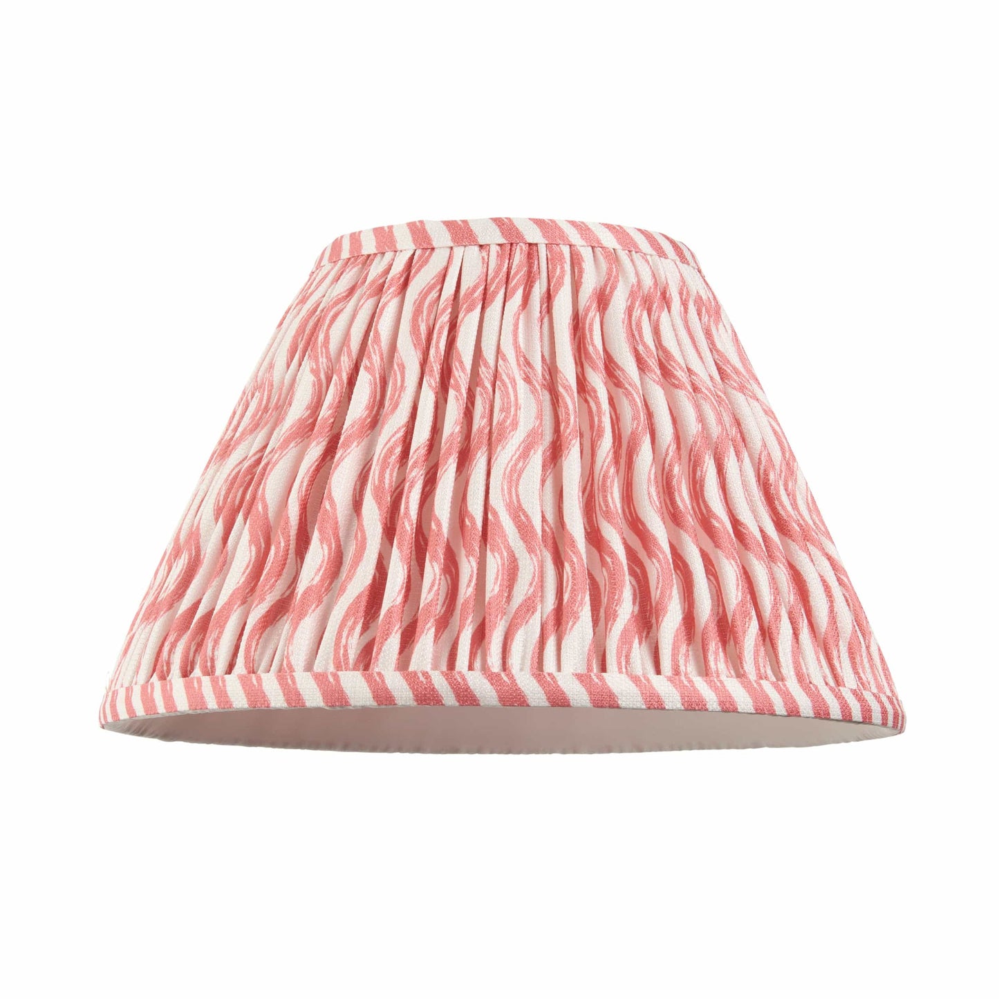 Ripples Pleated Shade - Pink Coral
