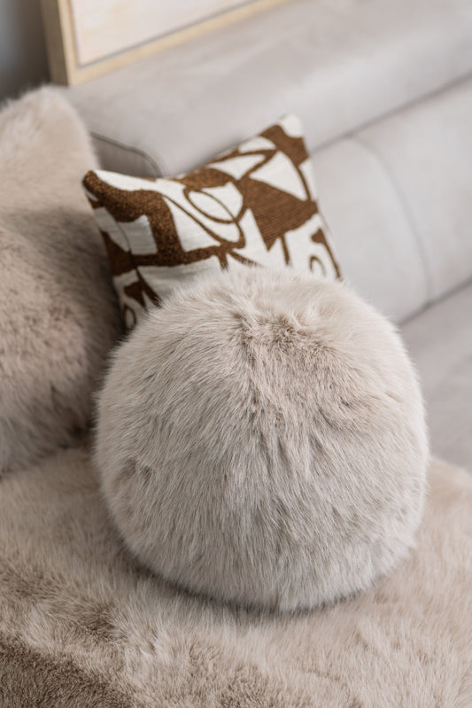 Sloane Mink Cushion Ball