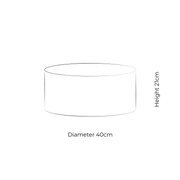 Shallow 40cm Lampshade