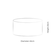 Shallow 45cm Lampshade