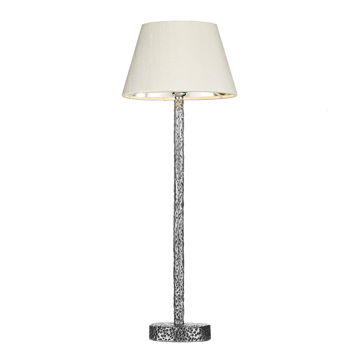 David Hunt Sloane Pewter Table Lamp Base Only