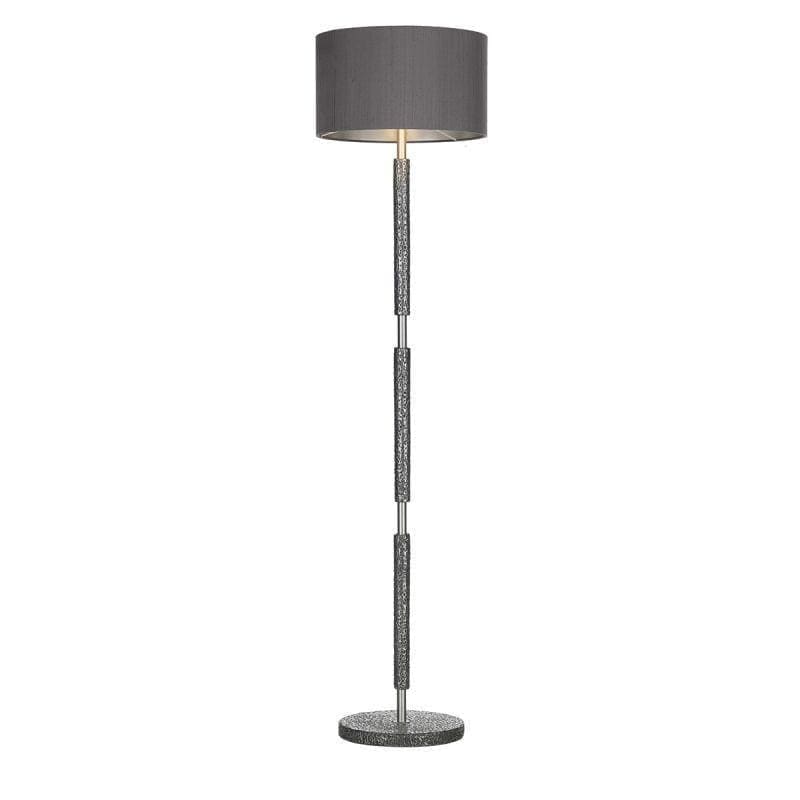 David Hunt Sloane Pewter Floor Lamp Base Only