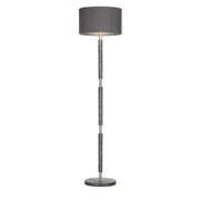 David Hunt Sloane Pewter Floor Lamp Base Only