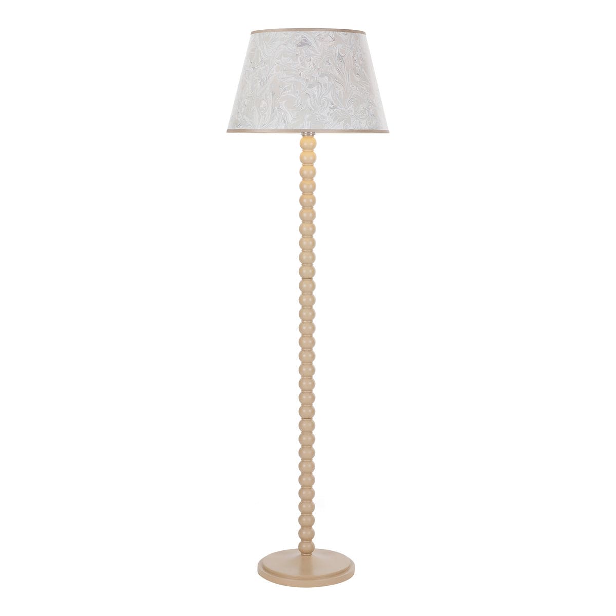 Spool Cashmere Floor Lamp