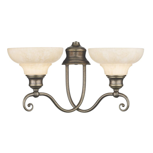 David Hunt Stratford Double Wall Light