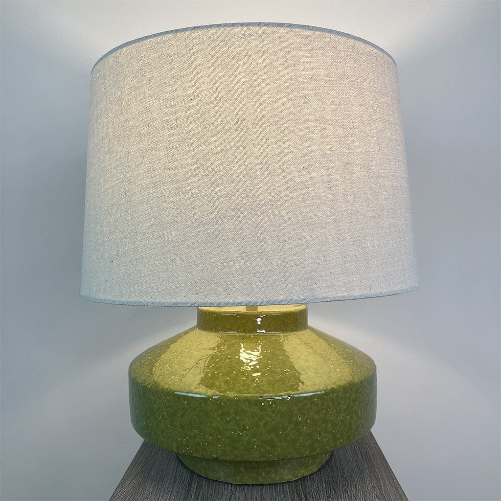Pamplona Ceramic Green Table Lamp