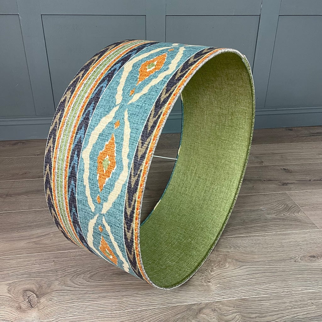 Santana Seafoam Pendant Shade with Nimbus Kiwi Lining