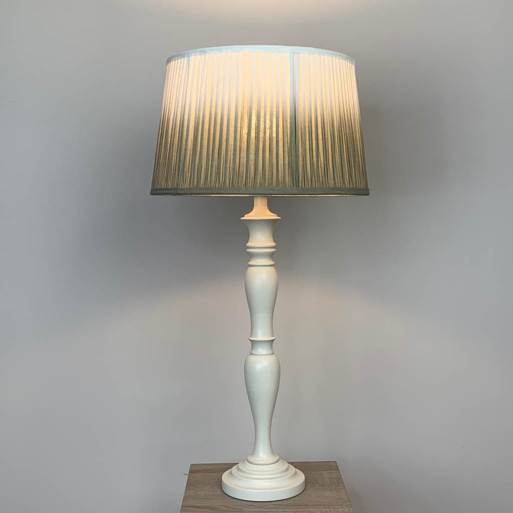 Chambray Cream Table Lamp with Choice of Shade