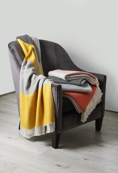 Riley Grey Throw 127cm x 178cm