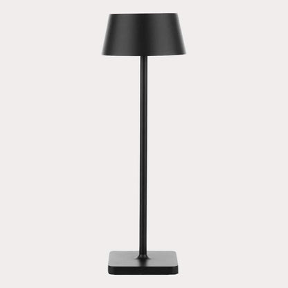 Sergio Matt Black Rechargeable Outdoor Table Lamp