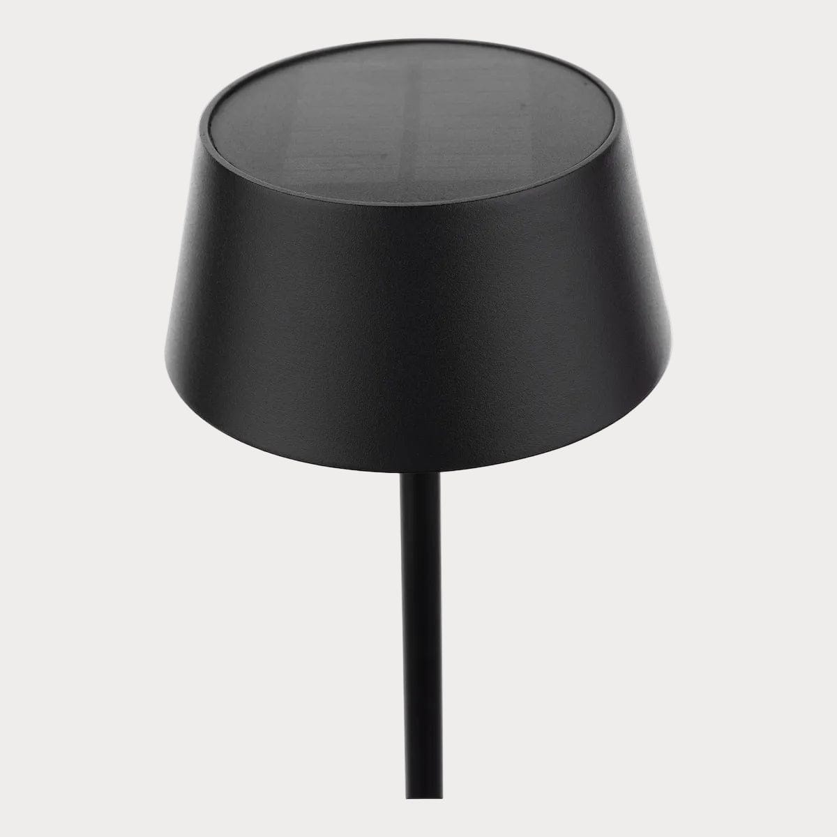 Sergio Matt Black Rechargeable Outdoor Table Lamp