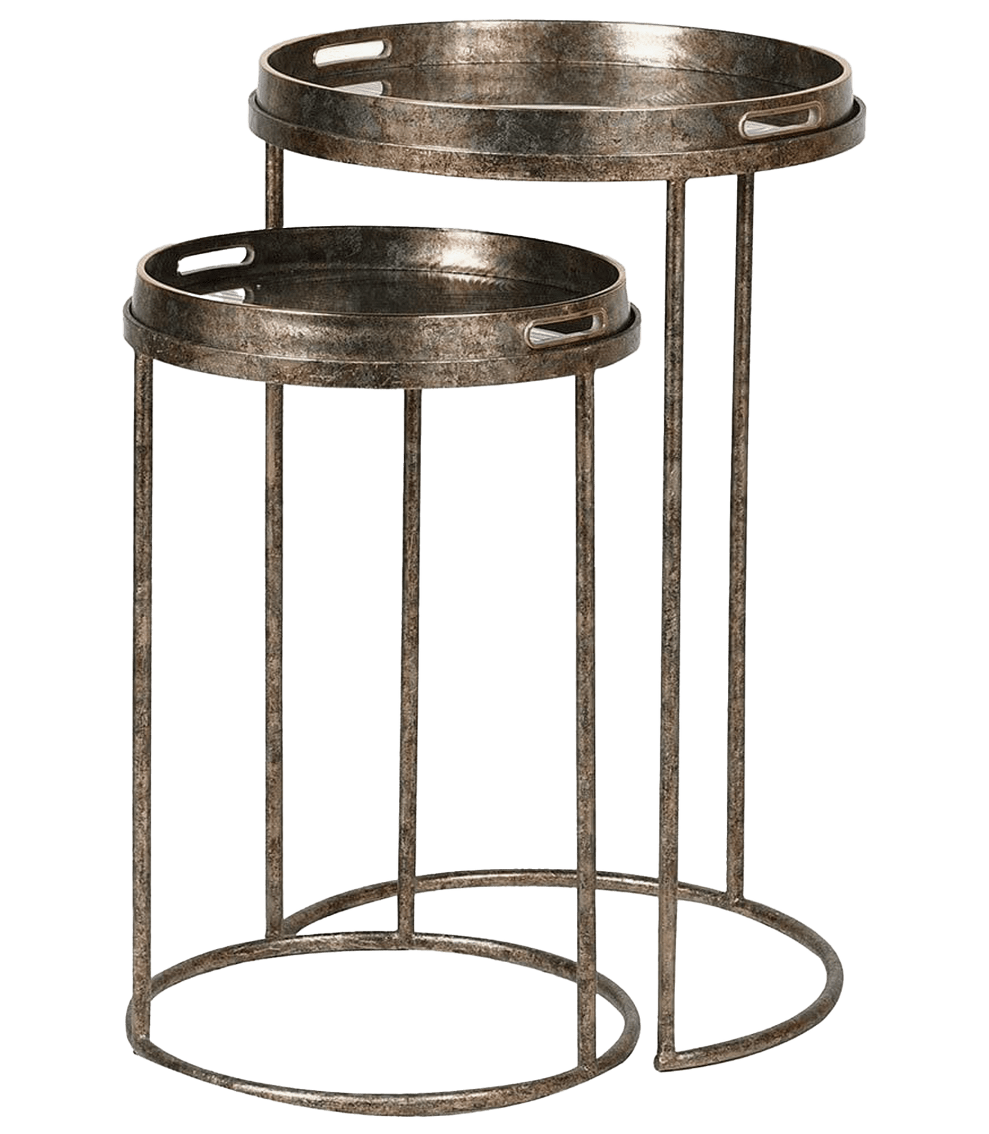 Set of 2 Fern Tray Tables