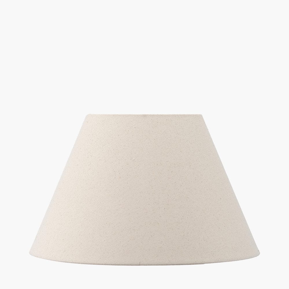 Beige lampshade on a white background