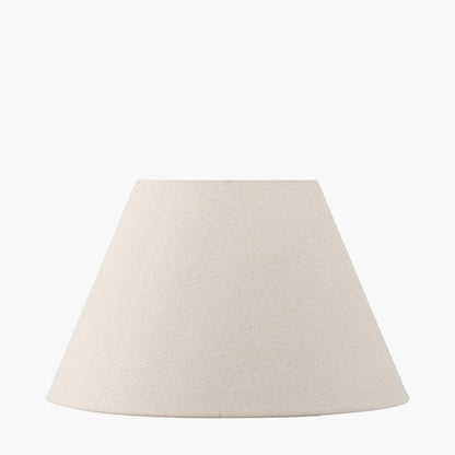Beige lampshade on a white background