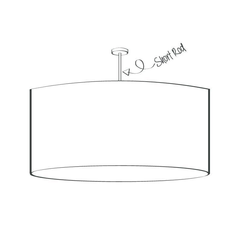 Lava Teal Pendant Shade with Clear Lining