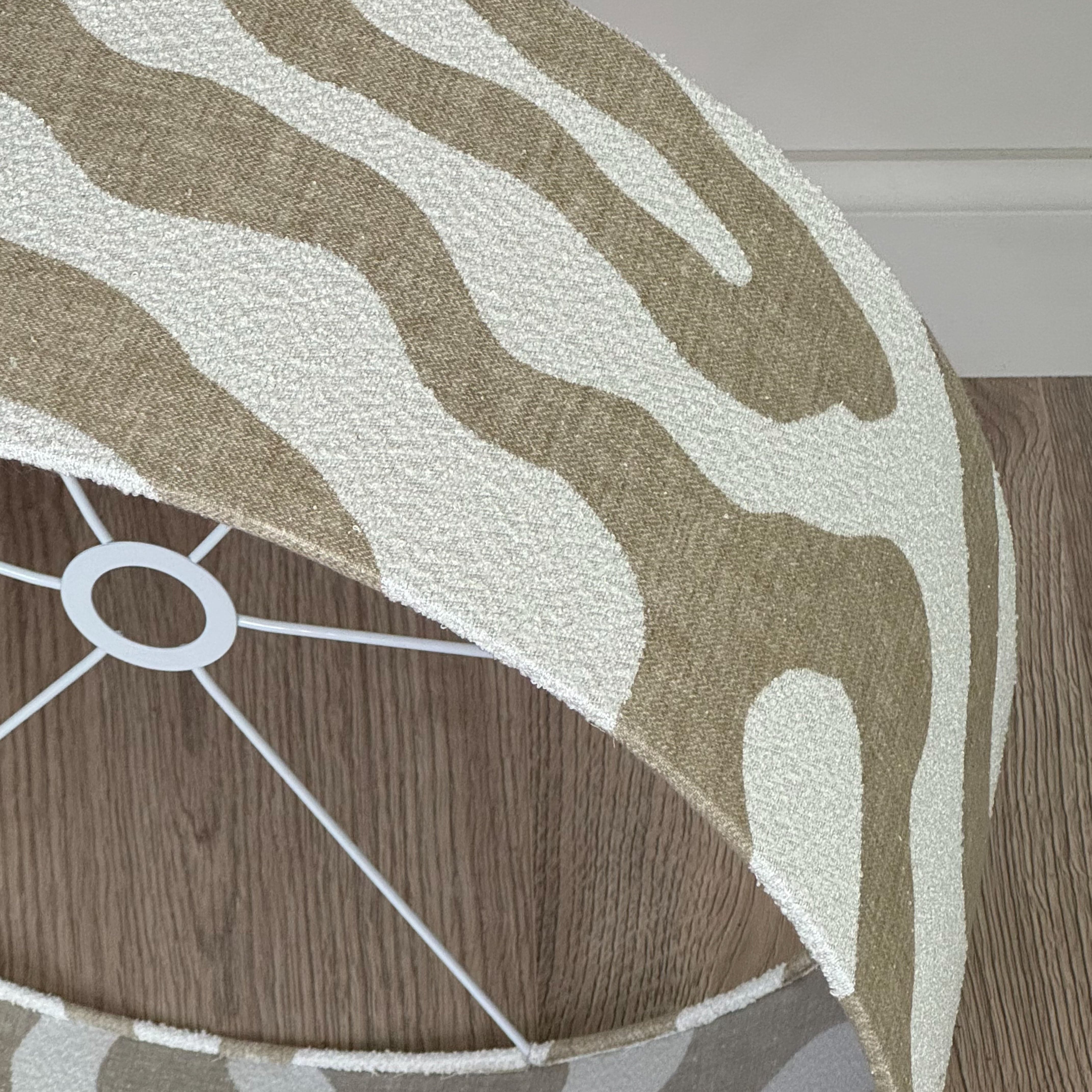 Sigrid Birch Boucle Shade with Frosted Lining