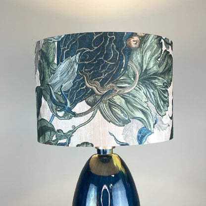 Sky Ikela Table Lamp with Timorous Beasties Epic Botanic Shade