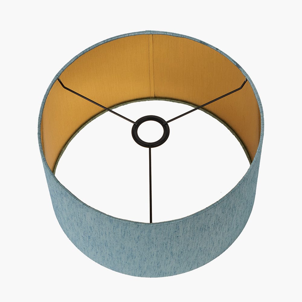 Stellan Slubbed Faux Silk Cylinder Shade