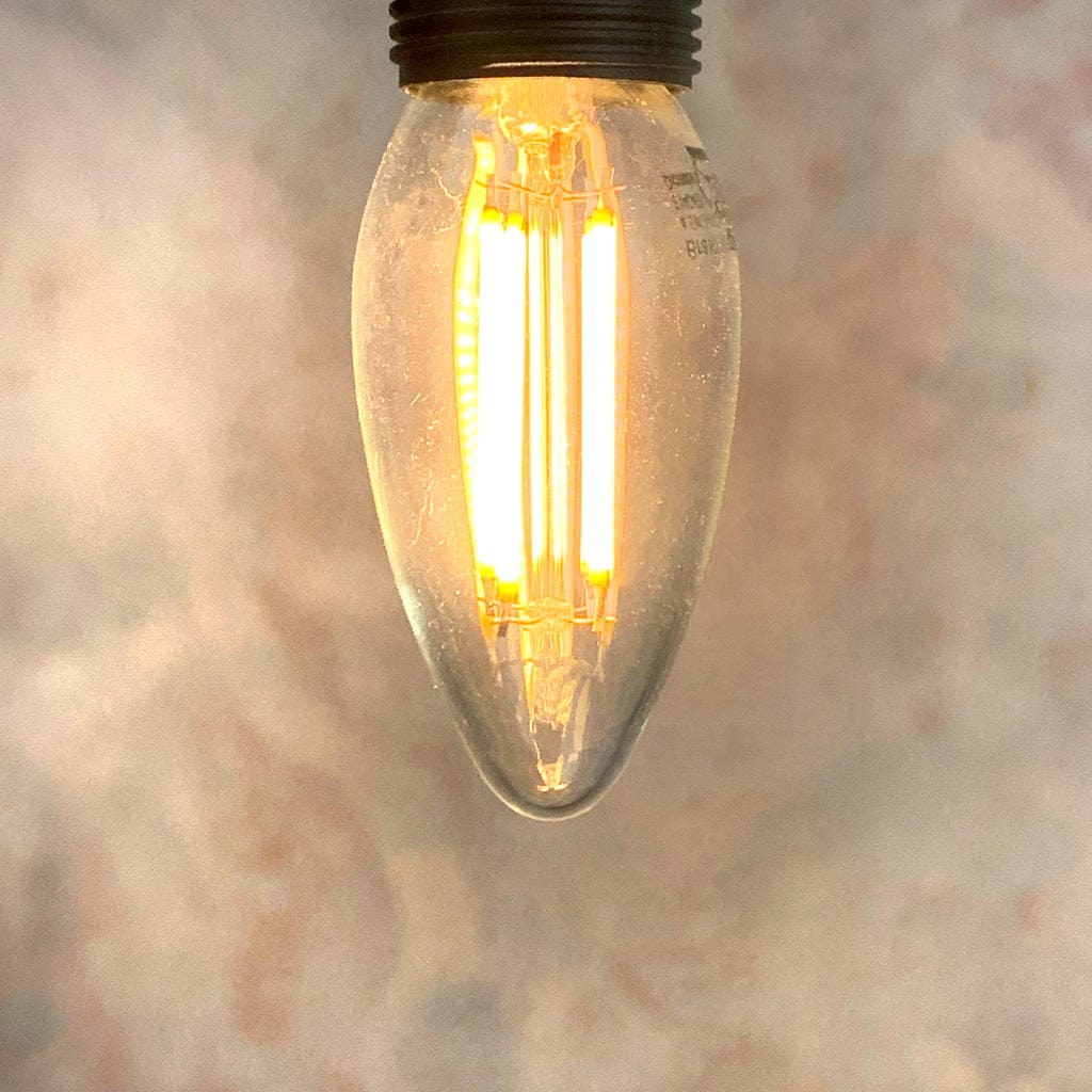 9 x E14 Clear Candle Dimmable Bundle
