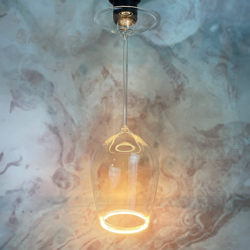 E27 Neptune Clear Wine Glass 5W Dimmable LED
