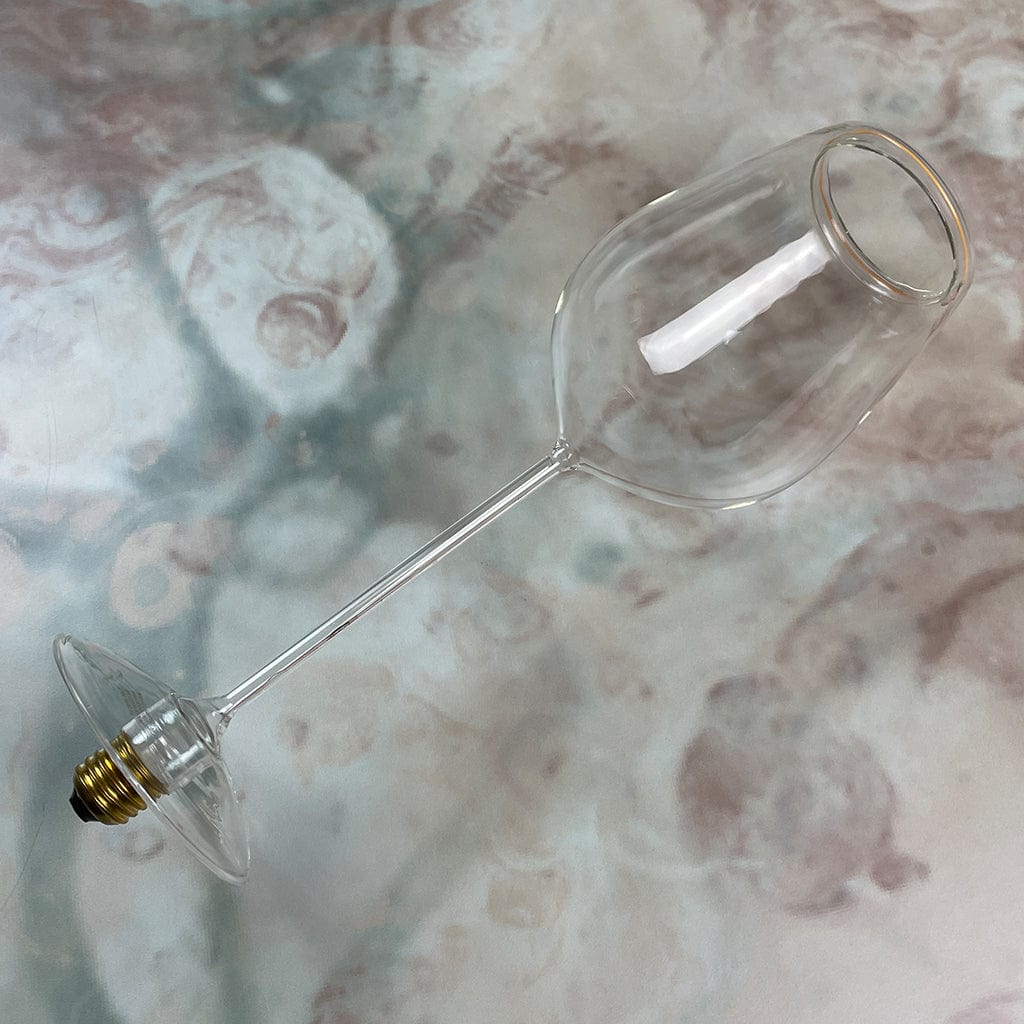 E27 Neptune Clear Wine Glass 5W Dimmable LED