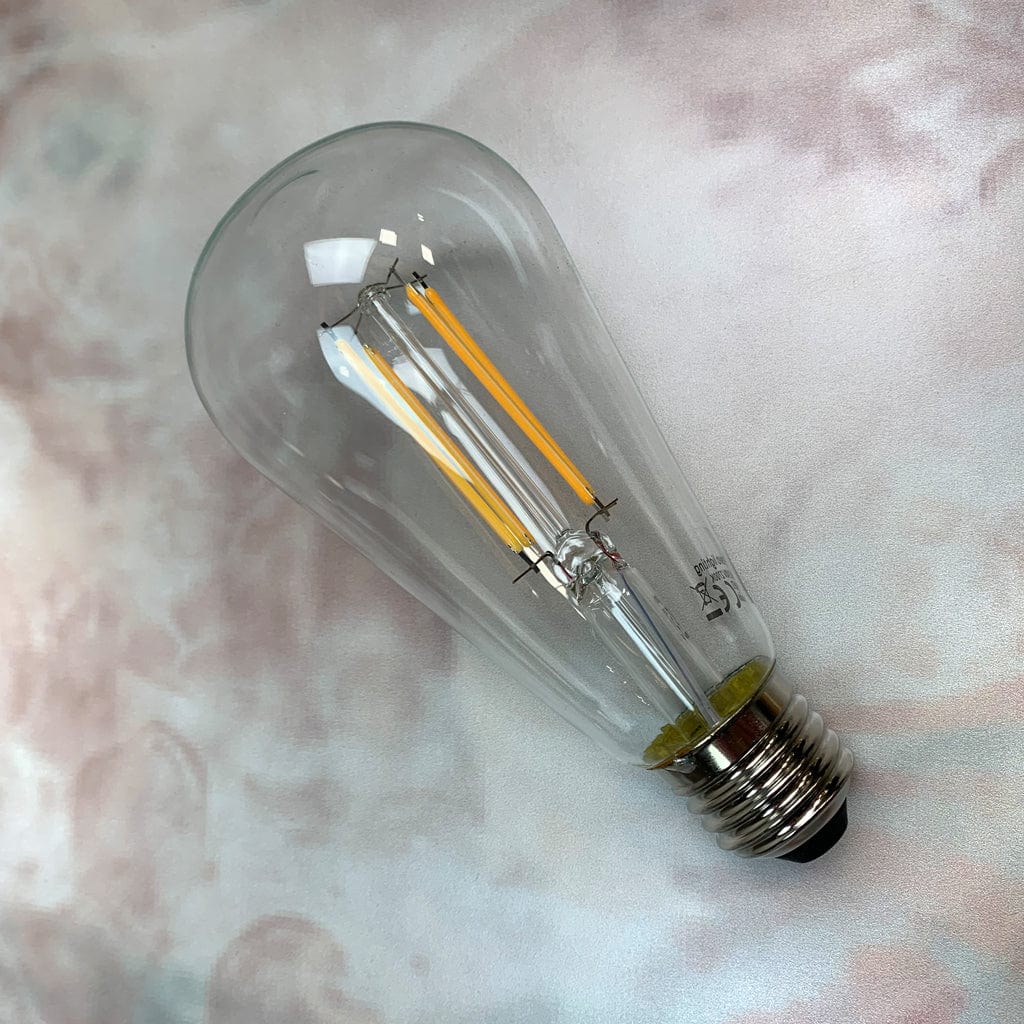 E27 Clear Rustika 8W Dimmable LED
