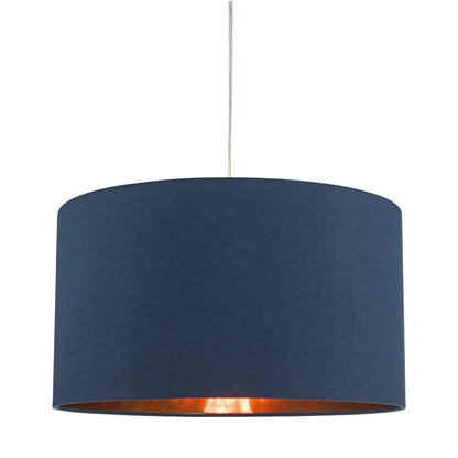 Timon Easy Fit Blue & Copper Pendant Shade