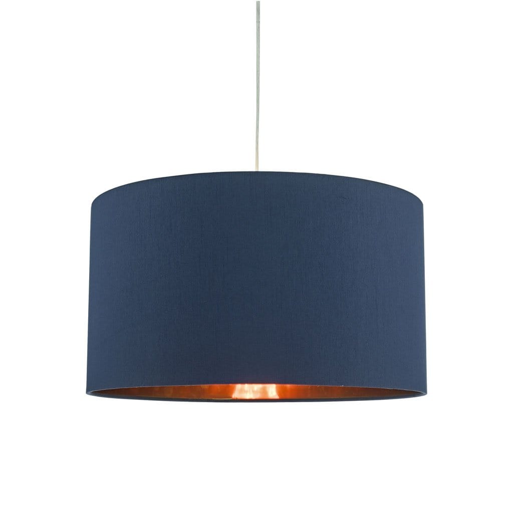 Timon Easy Fit Blue & Copper Pendant Shade