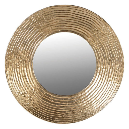 Gold Circle Mirror