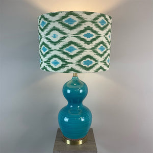 Tamara Teal Glaze Table Lamp