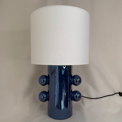 Tisha Blue Table Lamp With Shade