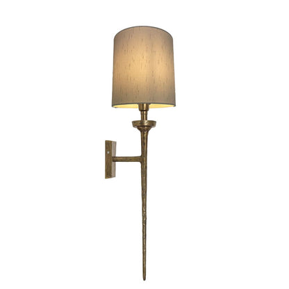 Antique Bronze Torch Wall Lamp