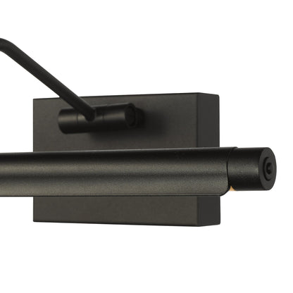 Tyrus 35cm Picture Light Satin Black LED