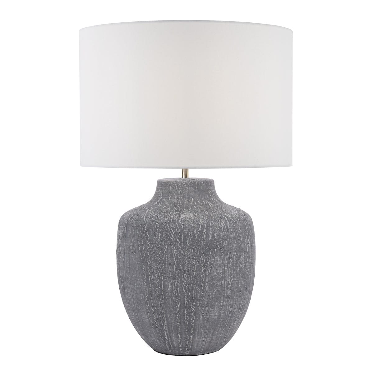 Udine Grey Ceramic Table Lamp