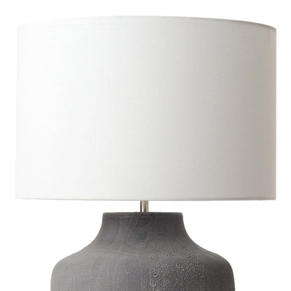 Udine Grey Ceramic Table Lamp