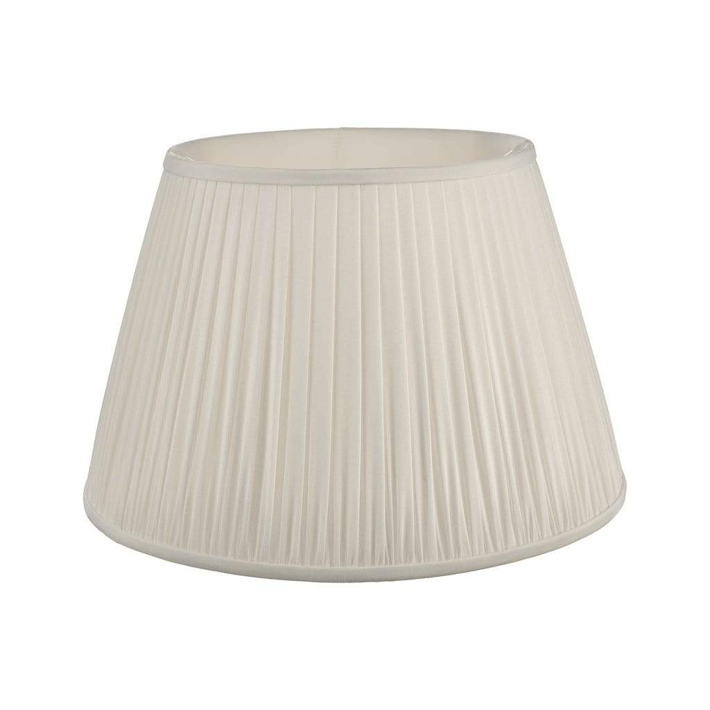 Ulyana Pleated Shade 45cm Ivory