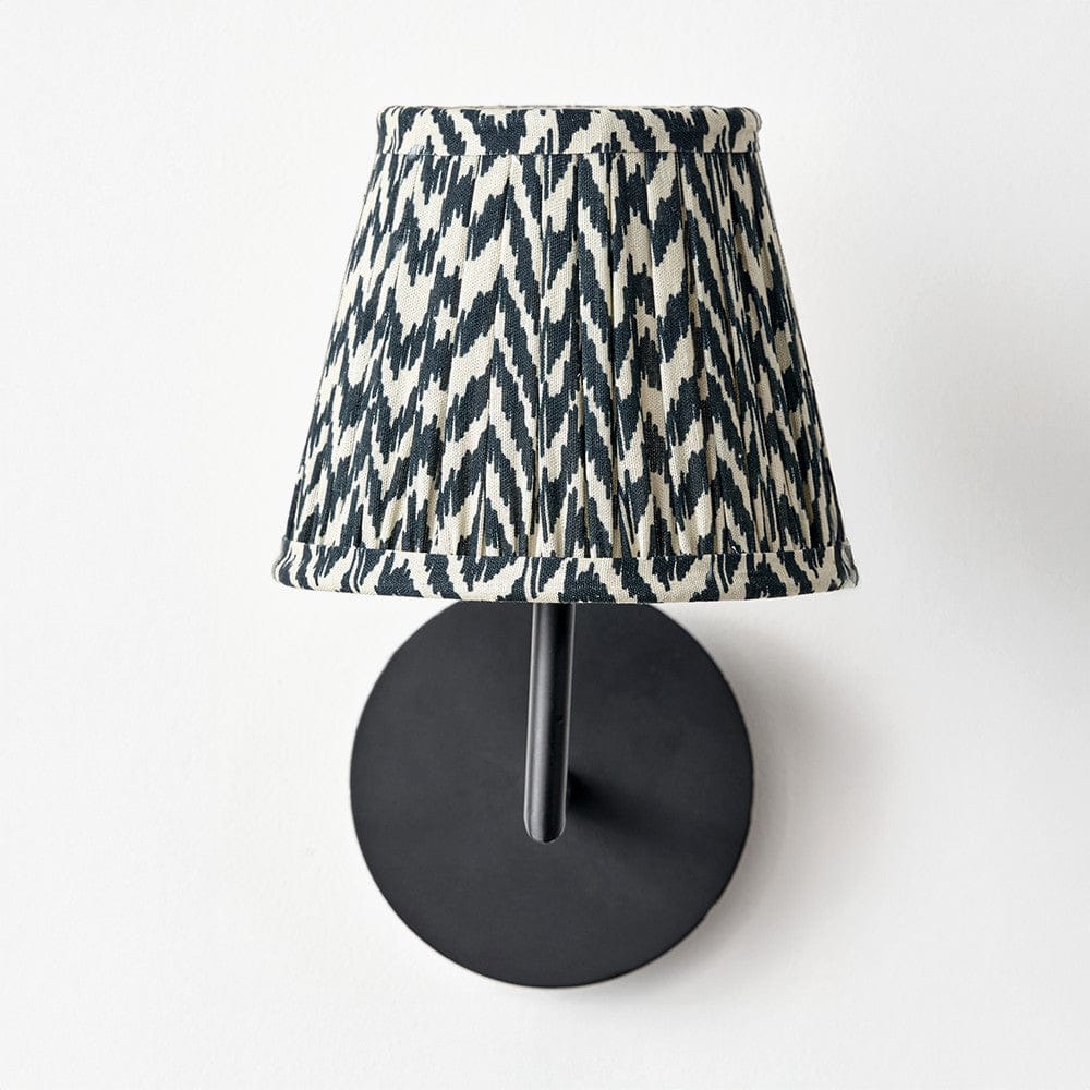 Vienna 16cm Chevron Mushroom Pleat Tapered Lampshade