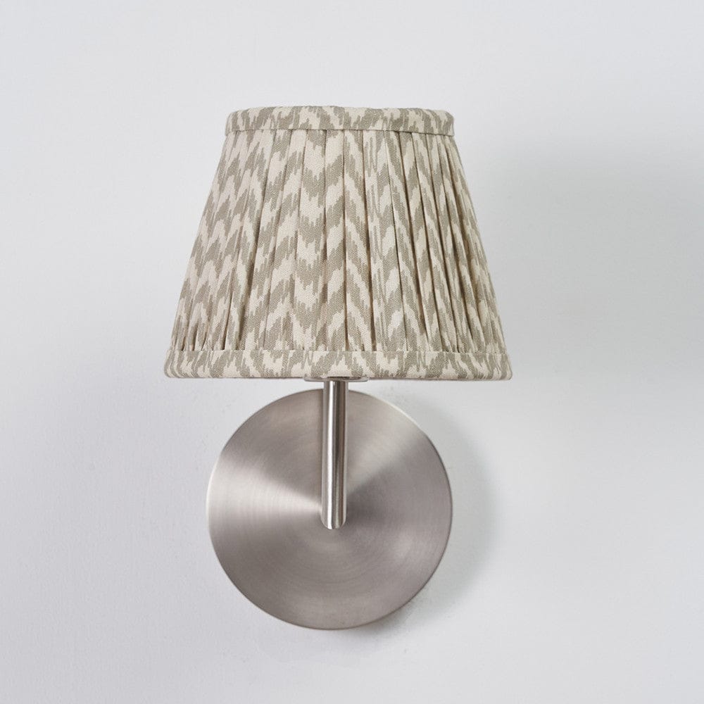 Vienna 16cm Chevron Mushroom Pleat Tapered Lampshade