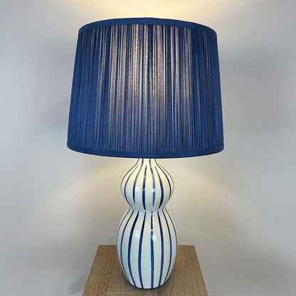 Vita White & Blue Ceramic Table Lamp