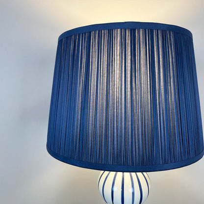 Vita White & Blue Ceramic Table Lamp