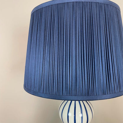 Vita White & Blue Ceramic Table Lamp