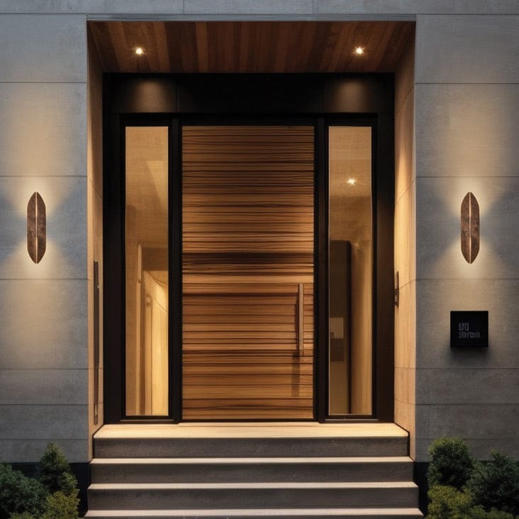 Hero Small Antique Copper Wall Light