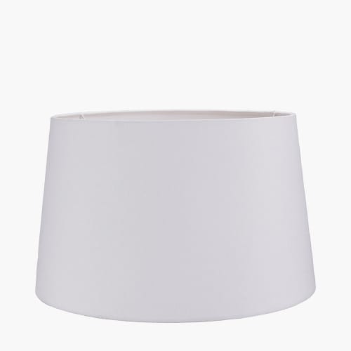 Winston White Handloom Tapered Cylinder Shade