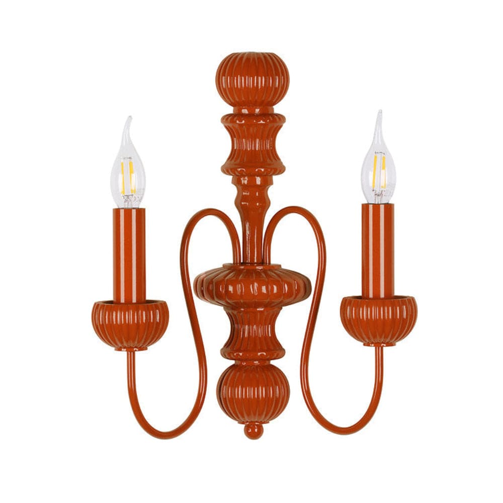 David Hunt 2 Light Zhivago Marmalade Wall Light