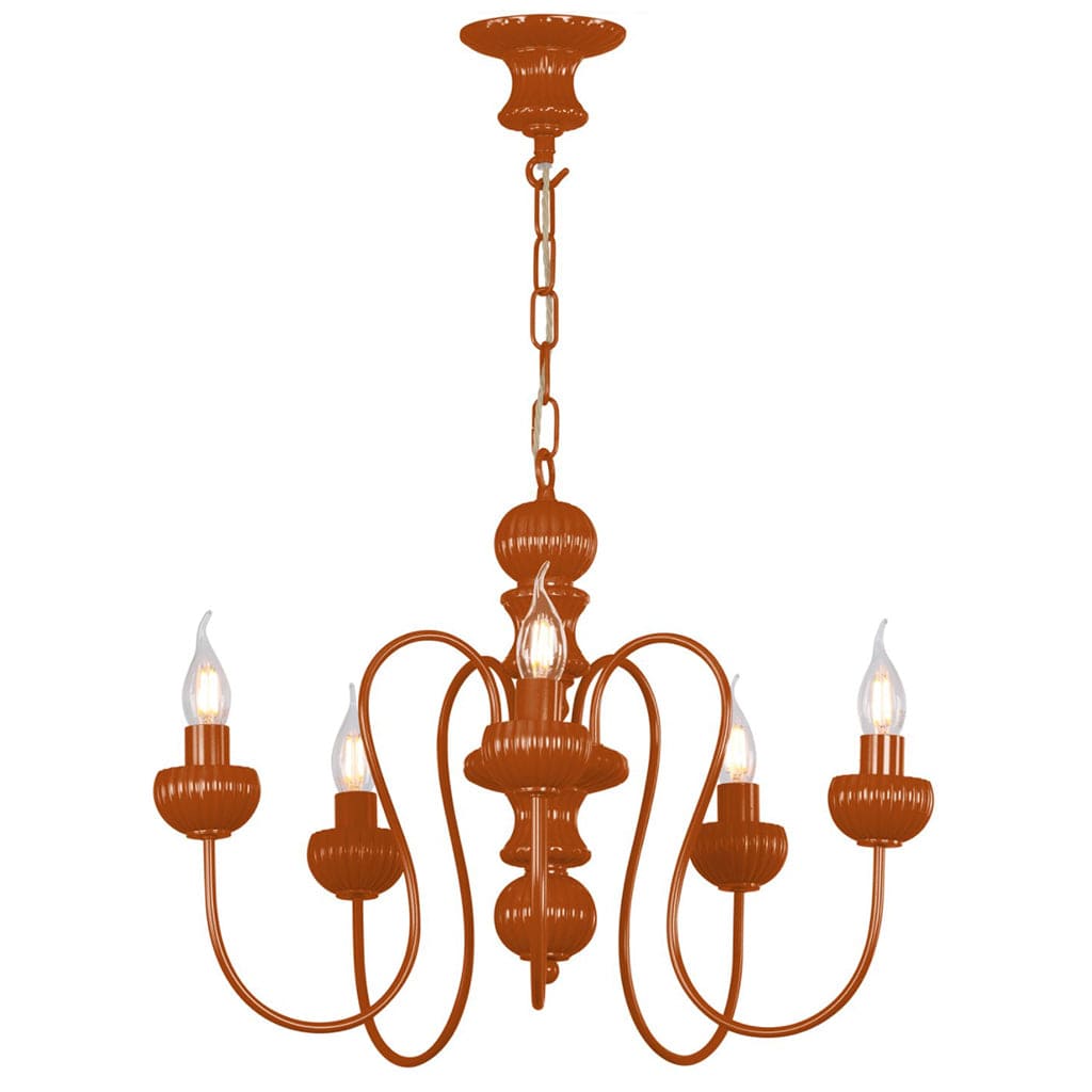 David Hunt Zhivago 5 Light Marmalade Pendant